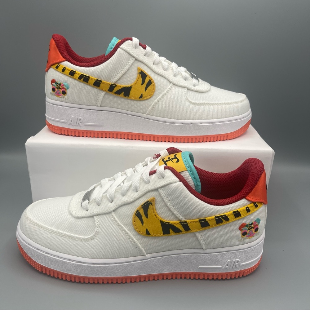 Nike Air Force 1 '07 LX Women's Shoes in Sail/White/Gold - Limited Edition #6.5 - Picture 4 of 15